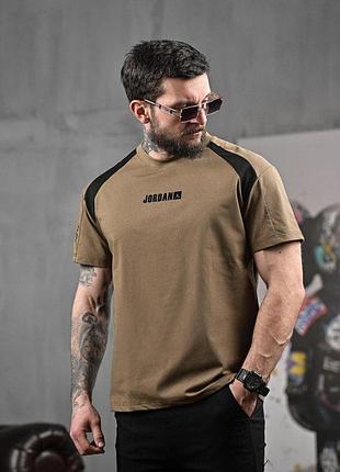 Футболка jordan dry-fit коричнева 4 дл6483