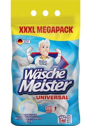 Стиральный порошок 10,5кг п/э meister universal тм wаsche