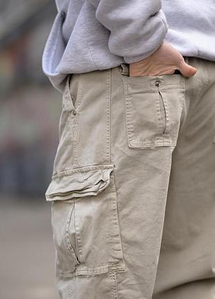 Карго штани oversize grey вт5297 6