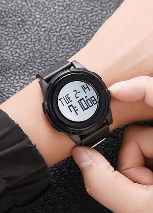 Skmei 2378bkwt black-white 4