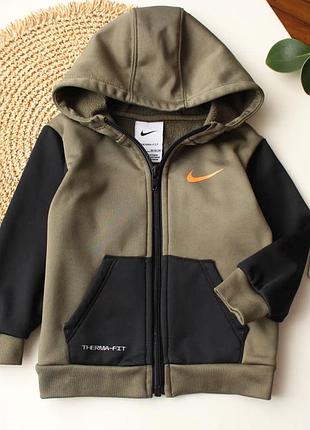 Теплая спортивная кофточка на молнии соуп худи nike оригинал 18 мес