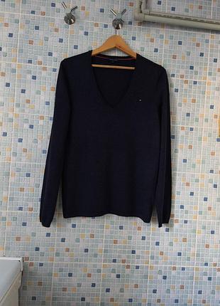 Шерстяной свитер tommy hilfiger.