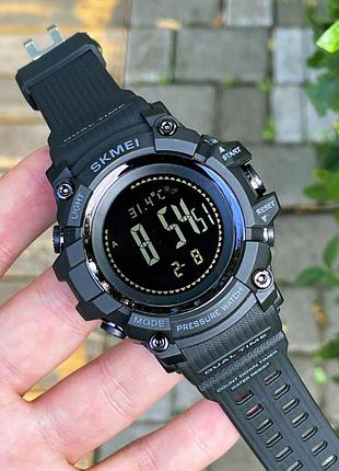 Skmei 1358 black smart watch compass 3