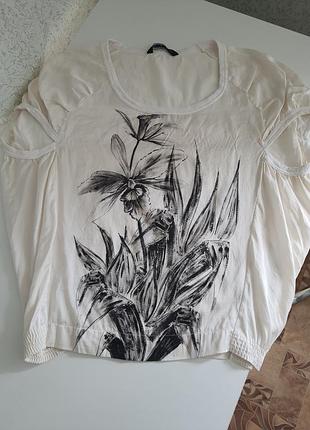 Блузка шовкова zara