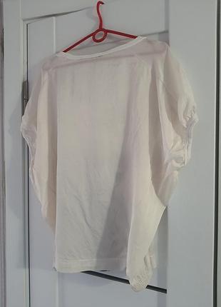 Блузка шовкова zara 8
