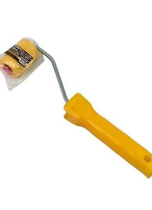 Валик прижимной, резиновый с ручкой 50мм 16-005 тм ht tools
