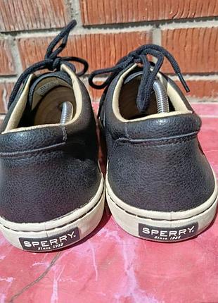 Шкіряні оригінальні мокасини sperry 10