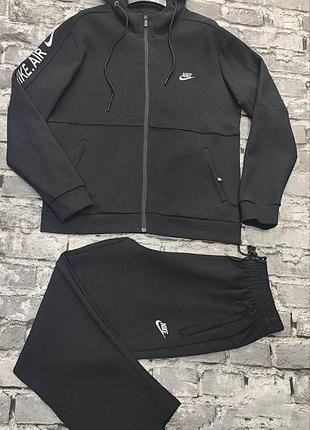 Спортивный костюм nike батал 4xl-8xl, премиум трикотаж, комфортный повседневный