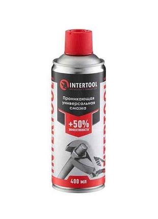 Смазка проникающая универсальная, аэрозоль 400мл fs-4040 тм intertool