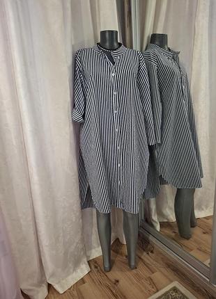 Котоновая рубашка 👕, туника большого размера италия