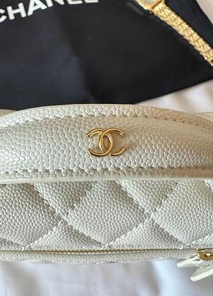 Жіноча сумка преміум vanity case milk/gold 10