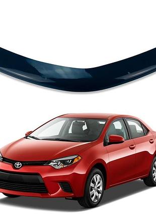 Дефлектор капота (мухобійка) для toyota corolla xi 2013-2019 (defl)