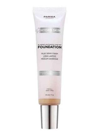 Тональная основа-тинт 30мл hydro skin tint foundation phf-06 no 05 warm cameo тм parisa