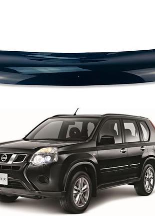 Дефлектор капота (мухобойка) для nissan x-trail (t31) 2007-2014 (defl)