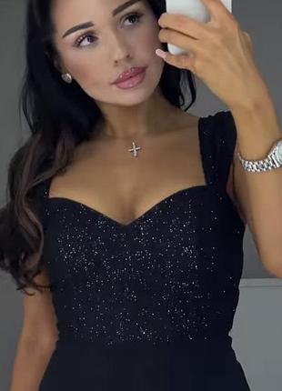 Шикарне коктейльне плаття 50 р 2