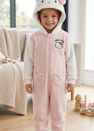 Дитячий комбінезон-піжама hello kitty від h&m кенгуру кігурумі