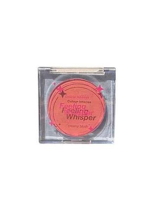 Румяна 5г кремовые для лица feeling whisper 402 застенчивый розовый тм colour intense