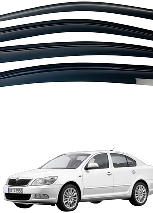 Вітровики для skoda octavia a-5 2004-2013 (defl)