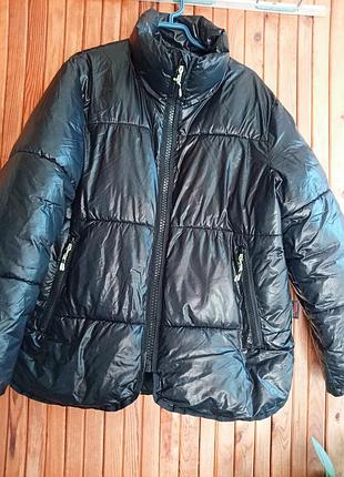 Продам куртку для девочки, рост 140, теплая 2