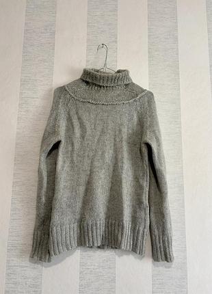 Светр вовна шерсть handmade