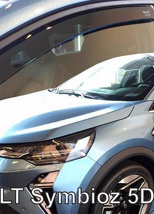Ветровики для renault symbioz 2024+ 5d (вставные, кт - 4шт) (lse)