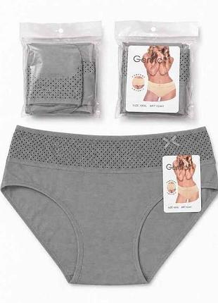 Трусы жен. в2441 р.3xl серый 1шт тм gerrikoll