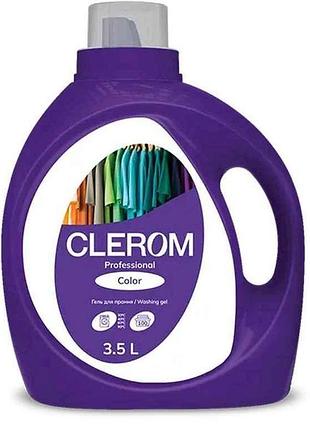 Гель для прання 3,5л professional color тм clerom