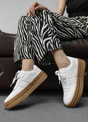 Женские кроссовки samba white нп4926
