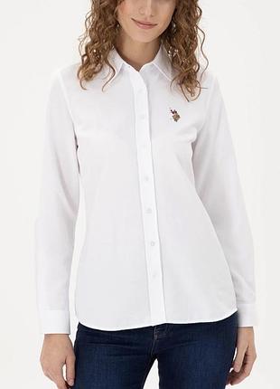 Polo сорочка біла 38