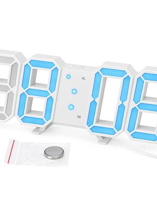 Часы электронные с подсветкой дисплея ly-1089, часы настольные классные настольные для офиса kf-85