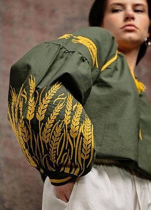 Жіноча вишиванка gold пп7454