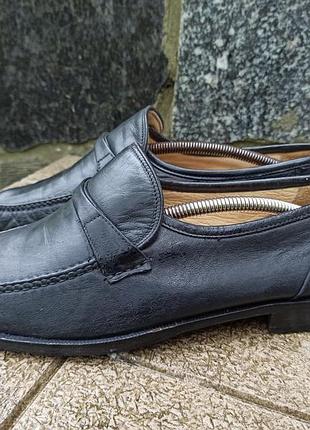 Качественные кожаные туфли, мокасины classic