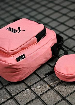 Сумка через плечо pm pink тр6176 5
