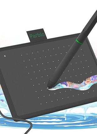 Графический планшет parblo ninos n4, черный