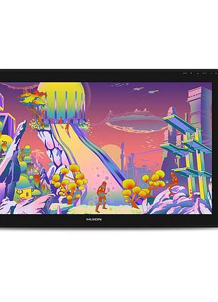 Графический монитор huion kamvas 24 plus + перчатка