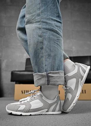 Женские кроссовки miuu leral white grey дл6411