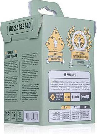 Анальные пробки набор - buttr butt kickers butt plug training set 6