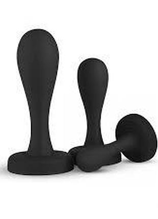 Анальные пробки набор - buttr butt kickers butt plug training set 7