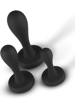 Анальные пробки набор - buttr butt kickers butt plug training set 9