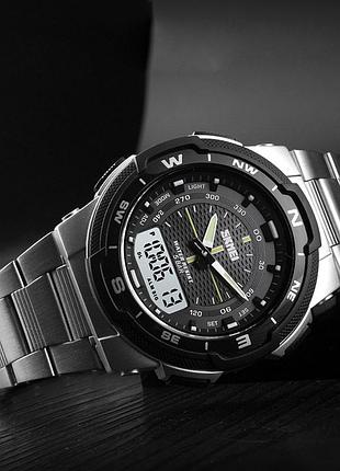 Skmei 1370si silver 4