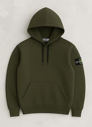 Худі на флісі stone island