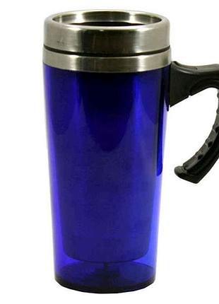 Термокухоль з ручкою 0,380л blue 16041-4 тм zauberg