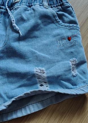 Женские джинсовые шорты 3