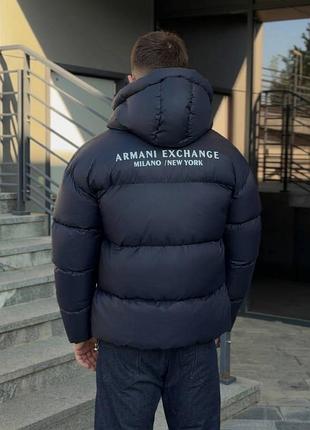 Мужской пуховик armani exchange 3