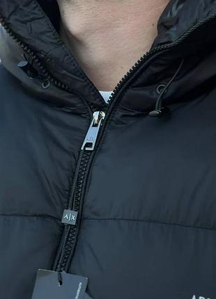 Мужской пуховик armani exchange 5