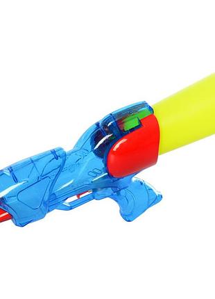 Дитячий водяний пістолет mr 0292(blue-green) розмір середній 29 см