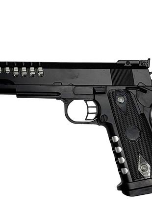 Дитячий іграшковий пістолет на кульках m688 чорний