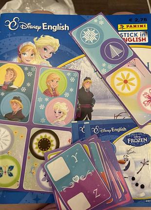 Наліпки до журналу panini «холодне серце»