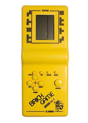 Интерактивная игрушка тетрис е 9999(yellow) 9999 игр, желтый