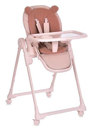 Стульчик для кормления crystal me 1037 bear pink